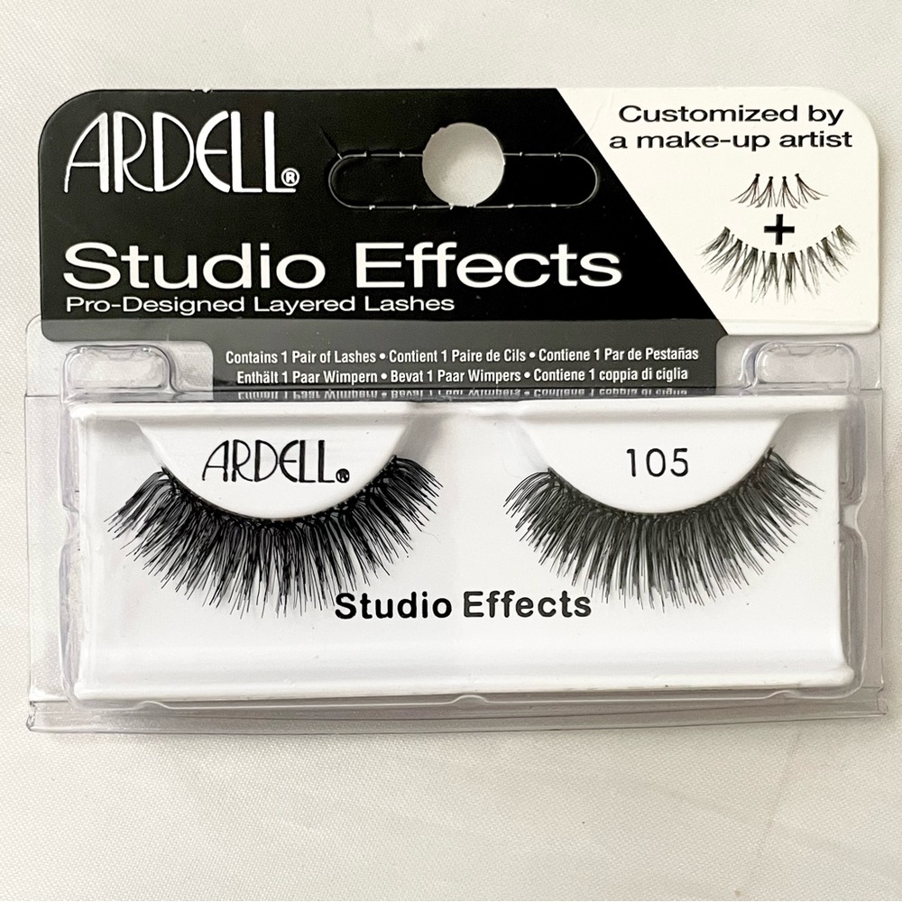 Studio effects faux lashes #105 black